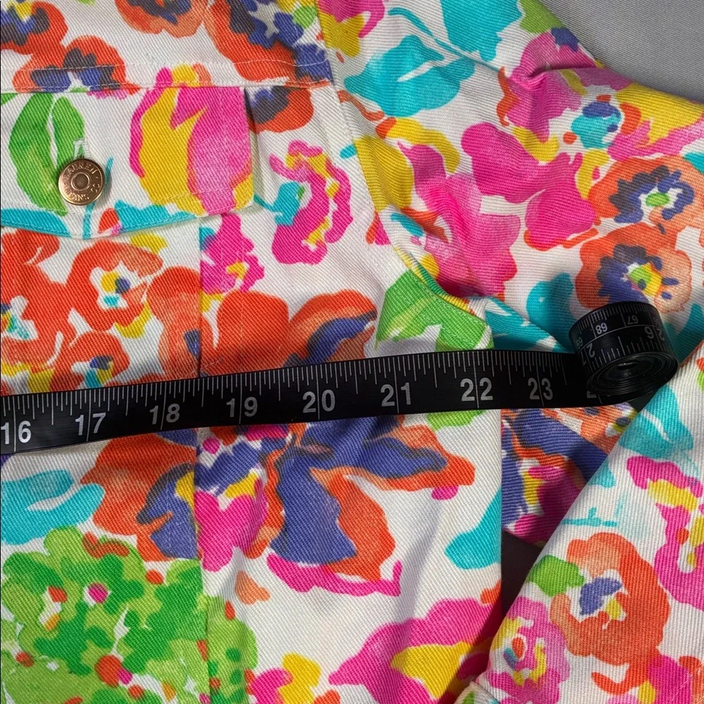 Ralph Lauren Watercolor Floral Jacket Women’s XL - Picture 6 of 9